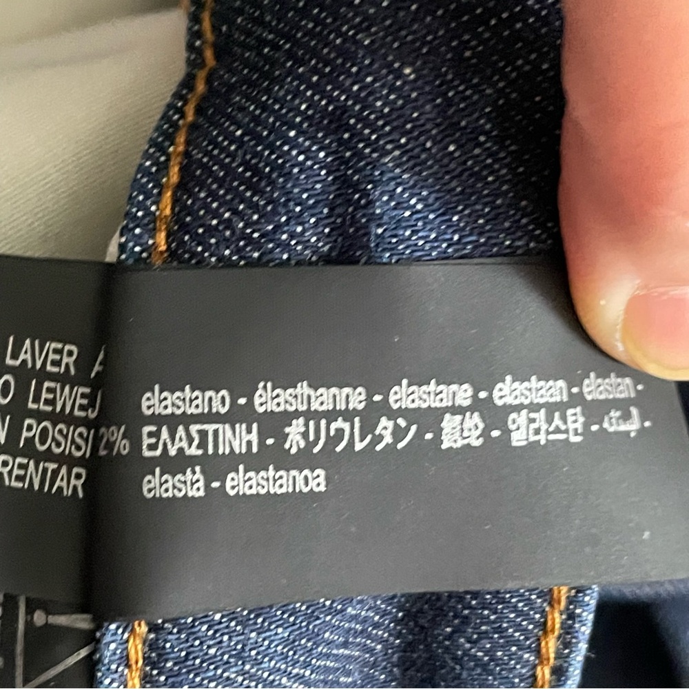 ZARA Deep Indigo Straight Jeans - Picture 6 of 9